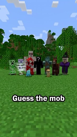 CheezyChez on Instagram: "Guess the Minecraft mob in 60 seconds 24 #minecraft #minecraftmemes #trivia"
