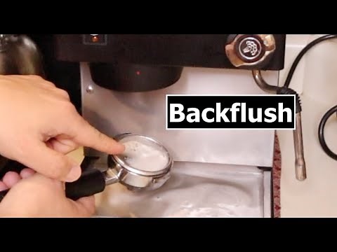 How to Clean and Backflush Rancilio Silvia Espresso Machine