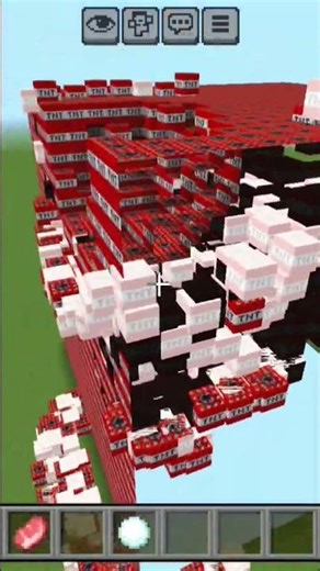 biggest 🤩🙀😱 building in Minecraft TNT build