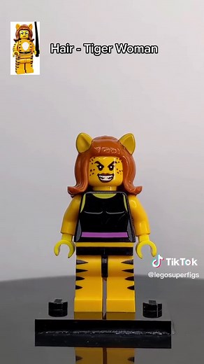 LEGO Minifigure: Tigra Tutorial Guide