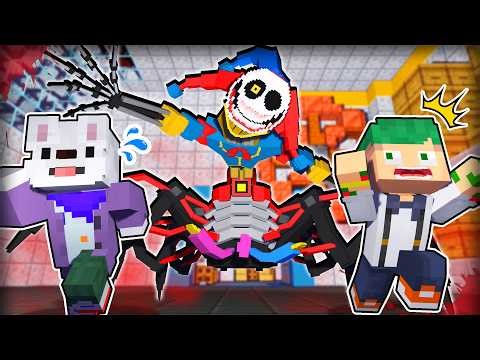 The most terrifying boss, "Prototype," is attacking in Minecraft! Escape from Playtime Inc. in 'P...