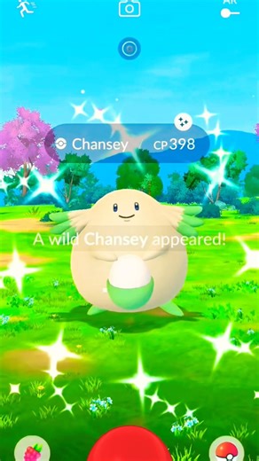 ✨Chansey Evolved into?#pokemon #pokemongo #shinypokemon #gaming #asia #shortvideo #shorts #omg #rare