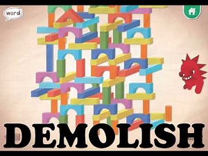 Endless alphabet: Demolish