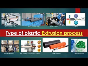 Different Types of Extrusion Processes | Plastic Extrusion Explained with application of process