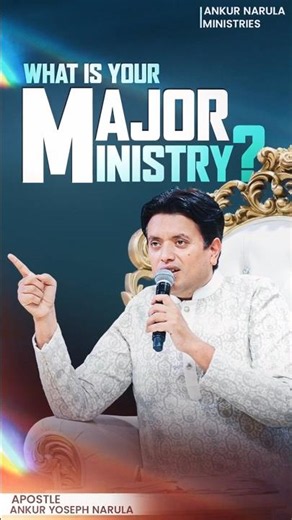 What is Your Major Ministry ? #apostleankuryosephnarula #deeprevelation ‪@AnugrahTV‬