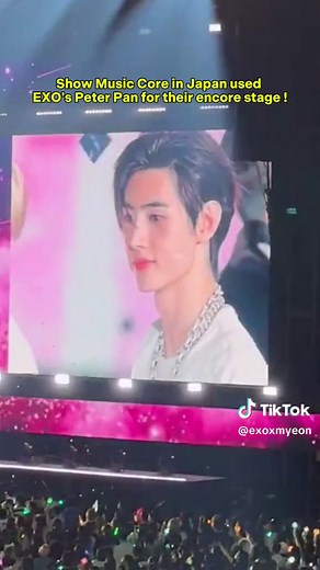 EXO Performs Peter Pan at Music Core in Japan