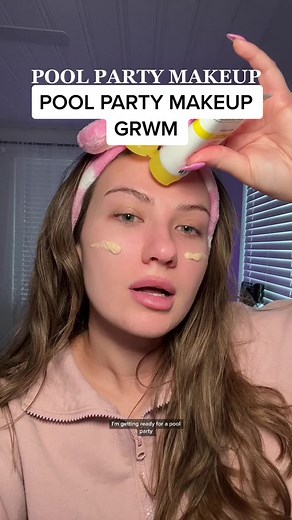 Pool Party Makeup Tutorial: Glamorous Look for Summer