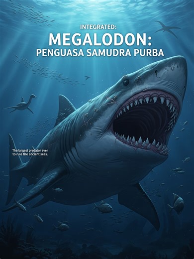 Fakta Menarik tentang Megalodon: Predator Purba Laut