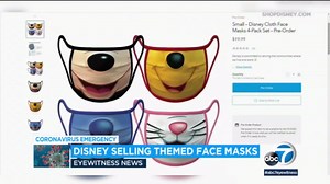 Disney debuts cloth face masks, will donate 1M to charity