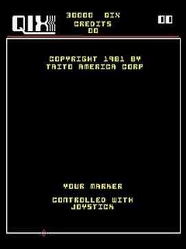 Space Invaders / Qix Silver Anniversary Edition (Taito 2003) Attract Mode 60fps