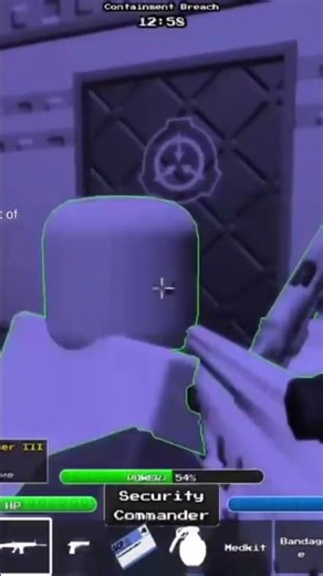 #roblox (What not to do as scp 173) SCP Retro Breach