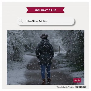 Save More When You Bundle Topaz Labs Favorites! Photo AI = Achieve studio-level photography, focus, detail, and clarity anywhere you shoot. Video AI = Cinematic video superpowers. Ultra smooth. Sharp. Steady. Gigapixel = Larger. Sharper. More real. Upscale and enhance any image 16x. | Topaz Labs