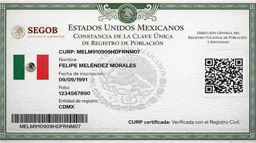 Cómo descargar tu CURP gratis con tu nombre y apellidos durante abril 2026