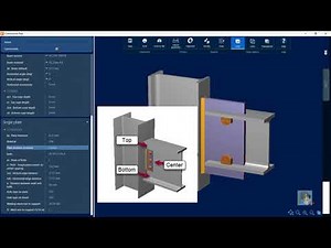 Connection Design Overview - Part 5: Design with User Defined Template || Custom Connector, AISC, IS