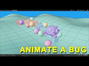 Blender Tip: Animate a bug in Blender 2 8