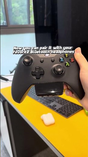 Now you can pair it with your favorite Bluetooth headphones #bluetooth #xboxone #gamers
