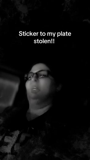 Someone legit stole the sticker off my license plate! Whattttt!! #stolensticker #ohio #stolenplatesticker #fyp Smh