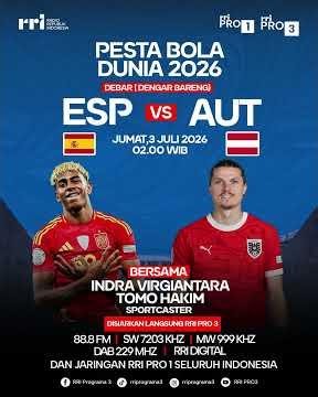 [2026 WORLD CUP] 2026 WORLD CUP ROUND OF 32 MATCH: SPAIN VS AUSTRIA