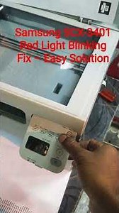Samsung SCX-3401 Red Light Blinking Fix – Easy Solution#youtubeshorts