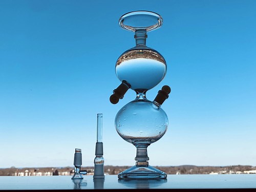 Infinity Waterfall Remastered - 11" Gravity Water Pipe (MSRP $220.00)