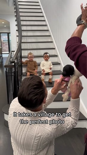 It’s a mission, a production and a lot of other things. #photoshoot #babies #toddlers #parenting #fyp