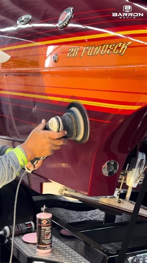 2.7K views · 417 reactions | Detail Service on 28’ Fundeck ✨ • • • #boatlife#barronboats#lakehavasu#lakelife#boatservice#azusa#boat#custom#eliminator | Barron Boats | Facebook