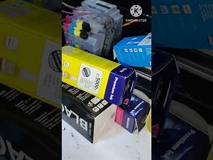 DCP T300 Printer CISS Conversion