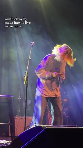 been gatekeeping this video i had of maya hawke singing south elroy before it was released ! i was obsessed hearing this song for the first time so i recorded the entire thing and im so happy its finally out:) #mayahawke #southelroy #mayahawkemoss #moss #mossmayahawke #mayahawkelive #mayahawketoronto #mayahawkeconcert #fyp