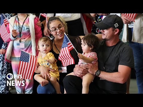 WATCH: White Afrikaners from South Africa arrive at Dulles airport to seek U.S. resettlement