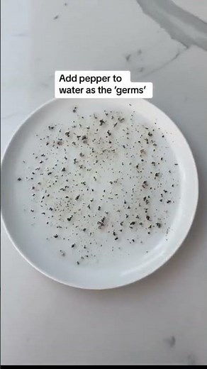 Teach Children To Wash Their Hands With This Science Experiment