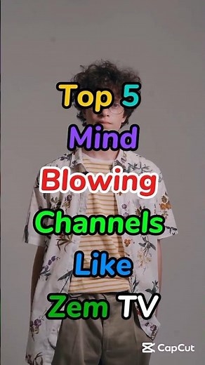 Top 5 Mind-Blowing Channels like Zem TV.#trending #shortsfeed #zemtv #dhruvrathee #hasitv #kohistani