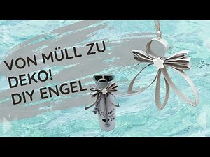 Du wirst staunen! Engel aus Papprolle basteln | Upcycling | Schnelles und Einfaches Basteln | DIY
