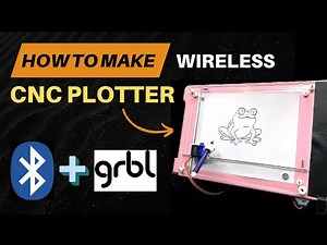 Wireless CNC Plotter (Mini CNC Plotter + Bluetooth)