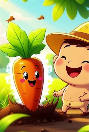 Carrot & The Little Boy #cartoon #animation #childrenscartoon #funny #childrensshow #viral #video