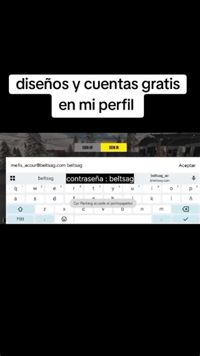 Cuentas Gratis De car parking 2025 #carparkingmultiplayer