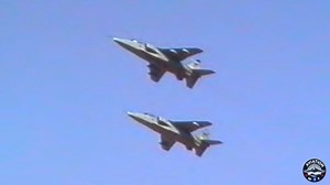 RAF Jaguars GR.1's 'Charlie' & 'Alpha', from 16 (R) Sqdn, OCU landing at Luqa, Malta on 25th September, 1998, for Malta International Airshow participation (Aviation MT) | Aviation MT
