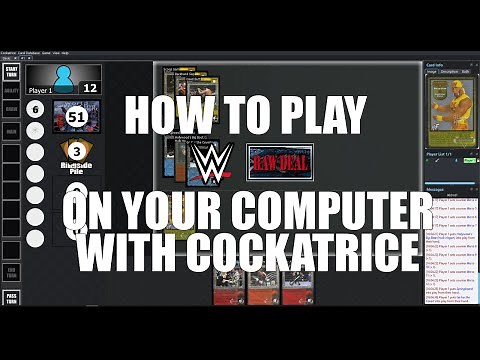 [Tutorial] How to Play WWE Raw Deal on Cockatrice