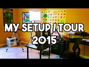 MY SETUP TOUR 2015!! GhostRobo HQ