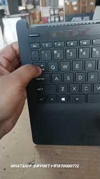 HP 14bs laptop internal keyboard change #viral