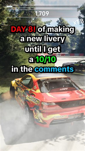 TORQUE DRIFT 2 on Instagram: "DAY 8! of making a livery until YOU give us a 10/10 What do you guys think? Give your ratings in the comments🔥and look out for day 9 soon! #cars #gaming #livery #liverydesign #videogames #car #torquedrift2 #drifting #explorepage #customcars #explore"