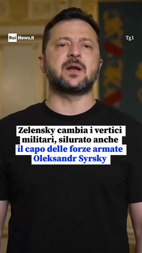 Licenziamento Syrskyi: Drapatyi nuovo comandante delle forze armate ucraine