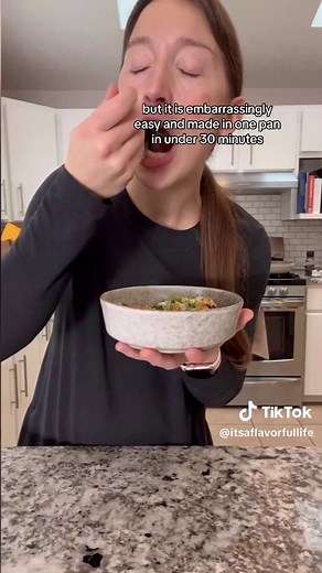 Creamy sun dried tomato chicken couscous! SO GOOD. 1 tablespoon olive oil 1 tablespoon butter 1lb chicken breast, cubed and seasoned with salt and pepper 1 shallot, minced 4 cloves garlic, minced 1/2 cup sun-dried tomatoes, finely chopped 1 cup pearl couscous 2 teaspoons Italian seasoning 1 teaspoon smoked paprika 1/2 teaspoon each kosher salt and black pepper 1 1/2 cups chicken broth 2 tablespoons pesto 1/2 cup heavy cream 1/2 bunch kale, thinly sliced 1/2-ish cup freshly grated Parmesan cheese