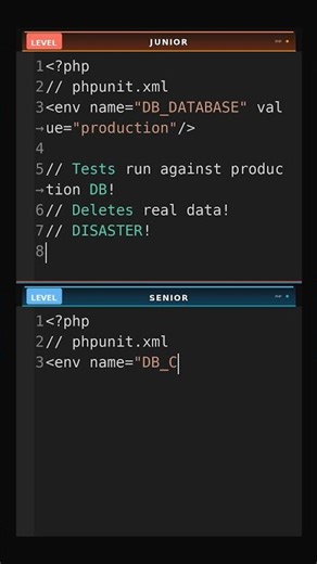 Testing-Databases-Use-Production-DB-vs-In-Memory-SQLite #Swoole