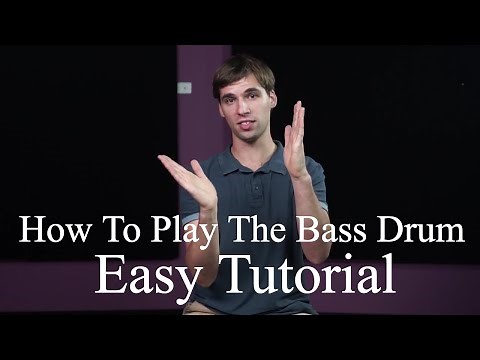How To Properly Play The Bass Drum - Drumming Made Simple Episode #1.1