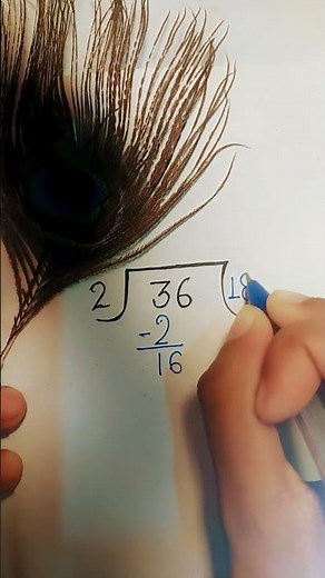 #36 divide by 2# math#💯⁉️ #question#