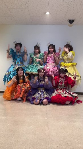 大阪でもパフェ作ったで🧡💛🩷❤️💚💜🩵 10/14(月・祝) - DAY1 - 『FRUITS ZIPPER JAPAN TOUR 2024 - AUTUMN - THE STORY OF SEVEN COLORS』 📍オリックス劇場 #すとーりーおぶふるっぱー #fruitszipper #ふるっぱー #フルーツジッパー #フルーツバスケット