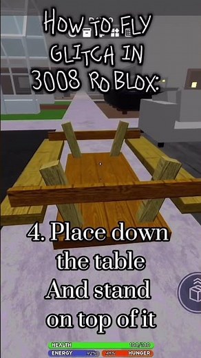 How to fly glitch in 3008 roblox