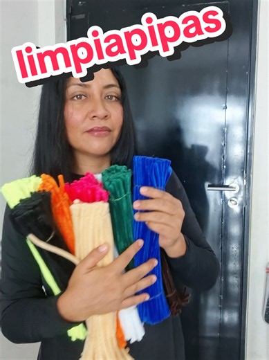 Limpiapipas de colores: cómo usar y limpiar limpiapipas
