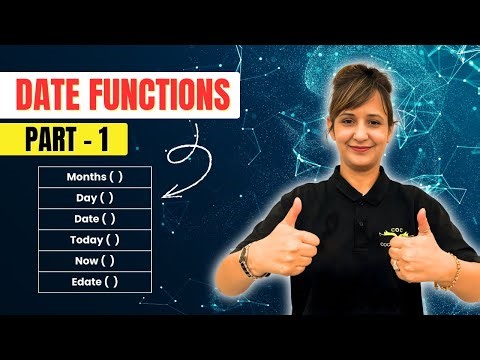 Excel Date Functions Full Tutorial | Part 1 | Step-by-Step Explanation
