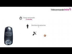 Programmation télécommande CAME TOP 432EV